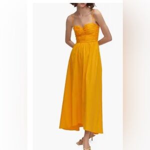 Mango orange Dress. Worn once